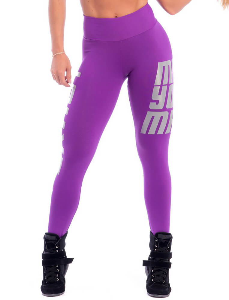 Make Your Mark Legging - Purple - SUPERHOT - FitZee