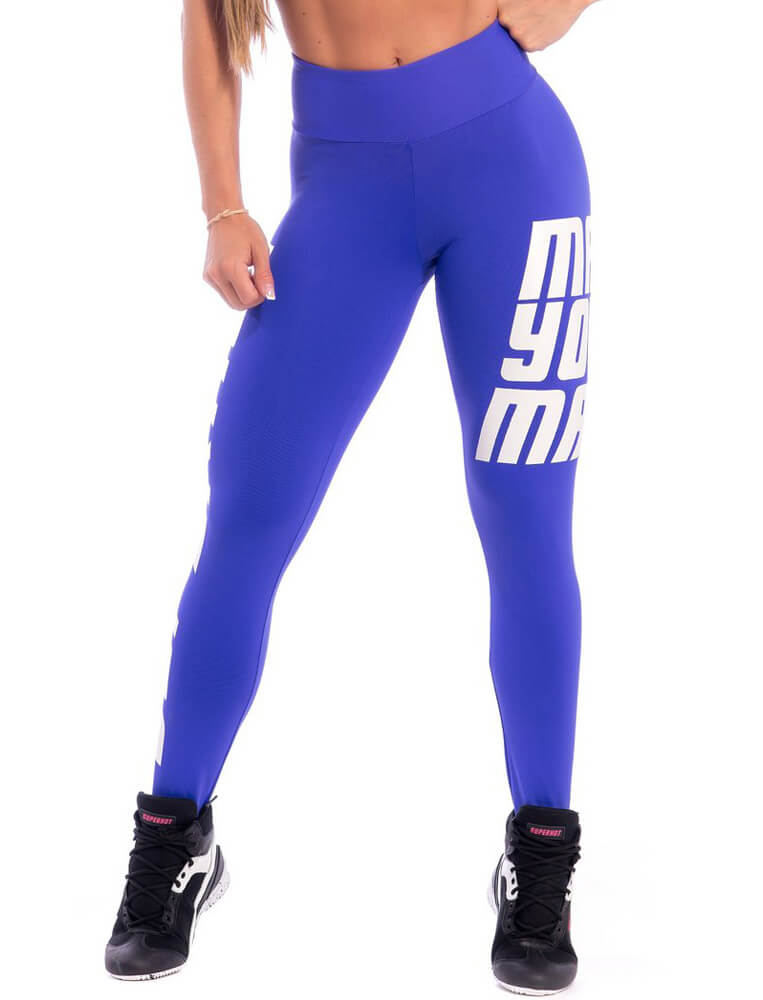 Make Your Mark Legging - Blue - SUPERHOT - FitZee