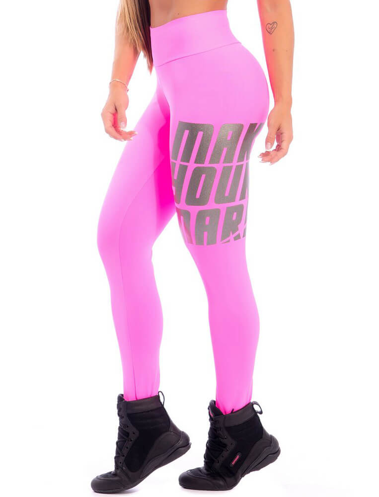 Make Your Mark Legging - Pink - SUPERHOT - FitZee